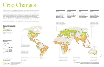 National Geographic map and data visualization – Global Crop Changes