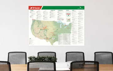 HF Sinclair asset map